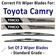 Wiper Blades 2-Pack Standard Wipers - fit 2012-2017 Toyota Camry - 30260/180