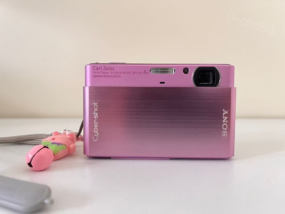 SONY Cyber Shot DSC-T77 Digital 4.0x Optical Zoom Camera Pink