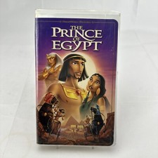 The Prince of Egypt VHS 1999 Clamshell Val Kilmer voice PG