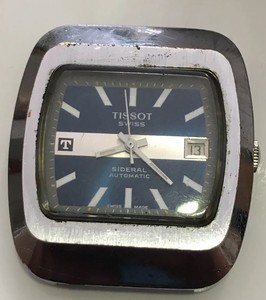 Ancienne Montre Tissot Sideral Automatique Automatic Watch Rare Blue Dial Ebay