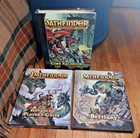 Pathfinder RPG Core Rulebook, Advanced Player’s Guide & Bestiary Book Lot Bundle