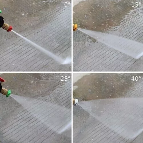 1/4" High Pressure Washer Gun 4000 PSI Car Wash Foam Spray Short Wand w/ Nozzle - Picture 8 of 13