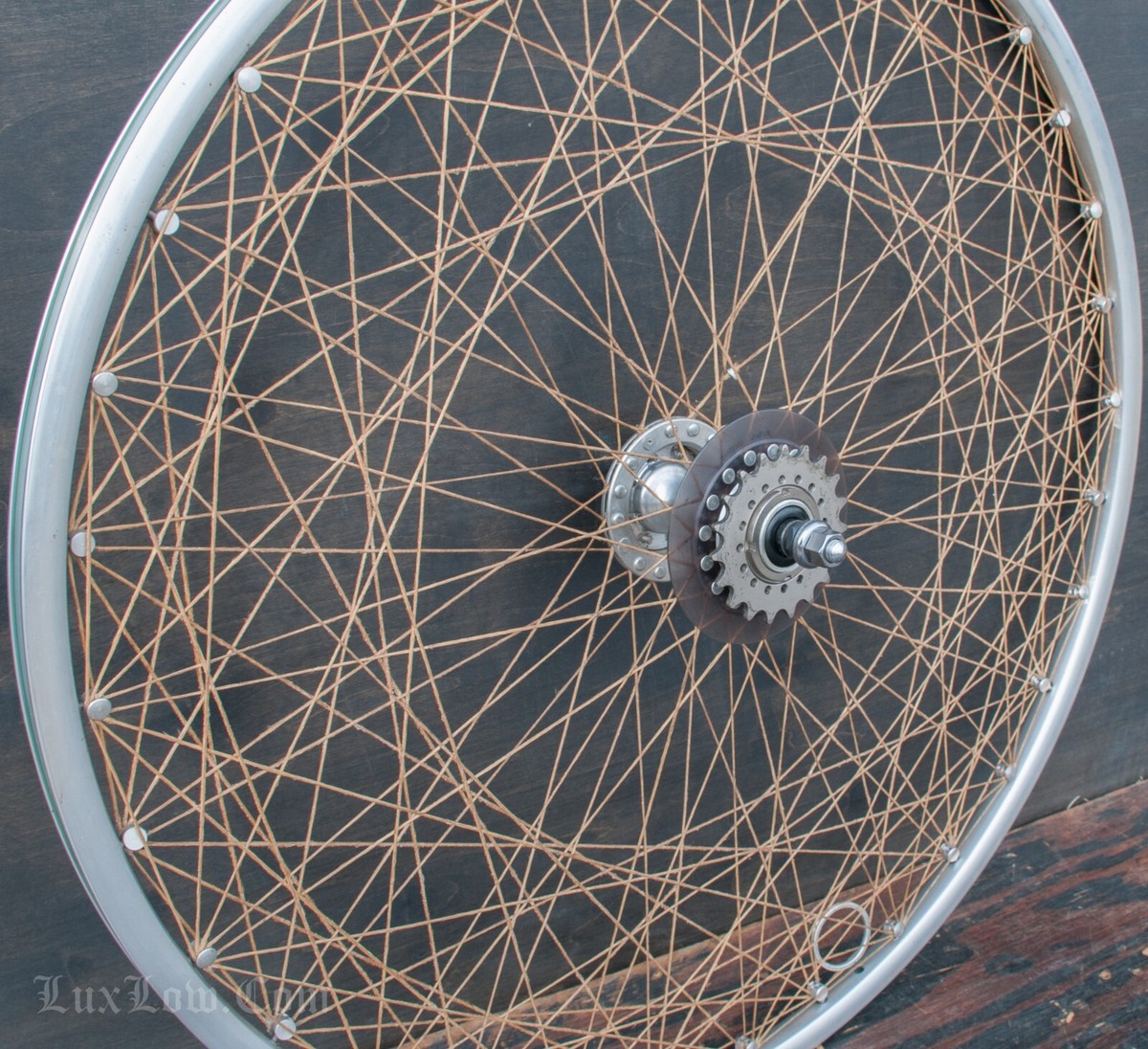 Vintage Suntour Sugino TensionStringDisc 700c Track Bike WHEEL