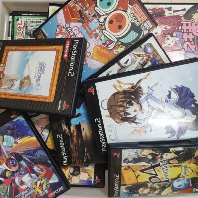 WHOLESALE Lot of 10 Random Games PS2 w/Case Playstation 2 NTSC-J Sony Japan