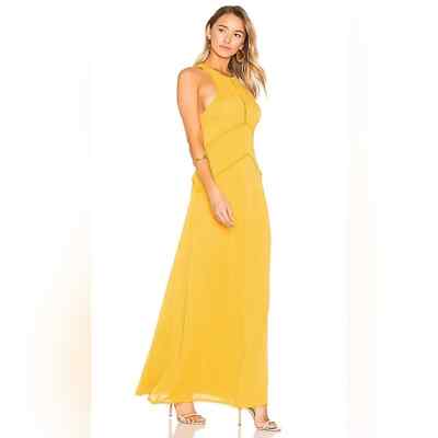 slim fit dress slacks Final Sale Plus Size Off The Shoulder Tiered Maxi Dress in Mustard main image 0