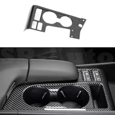 For Hyundai Sonata 2024-25 Carbon Fiber Console Gear Shift Panel Cover Trim 1x