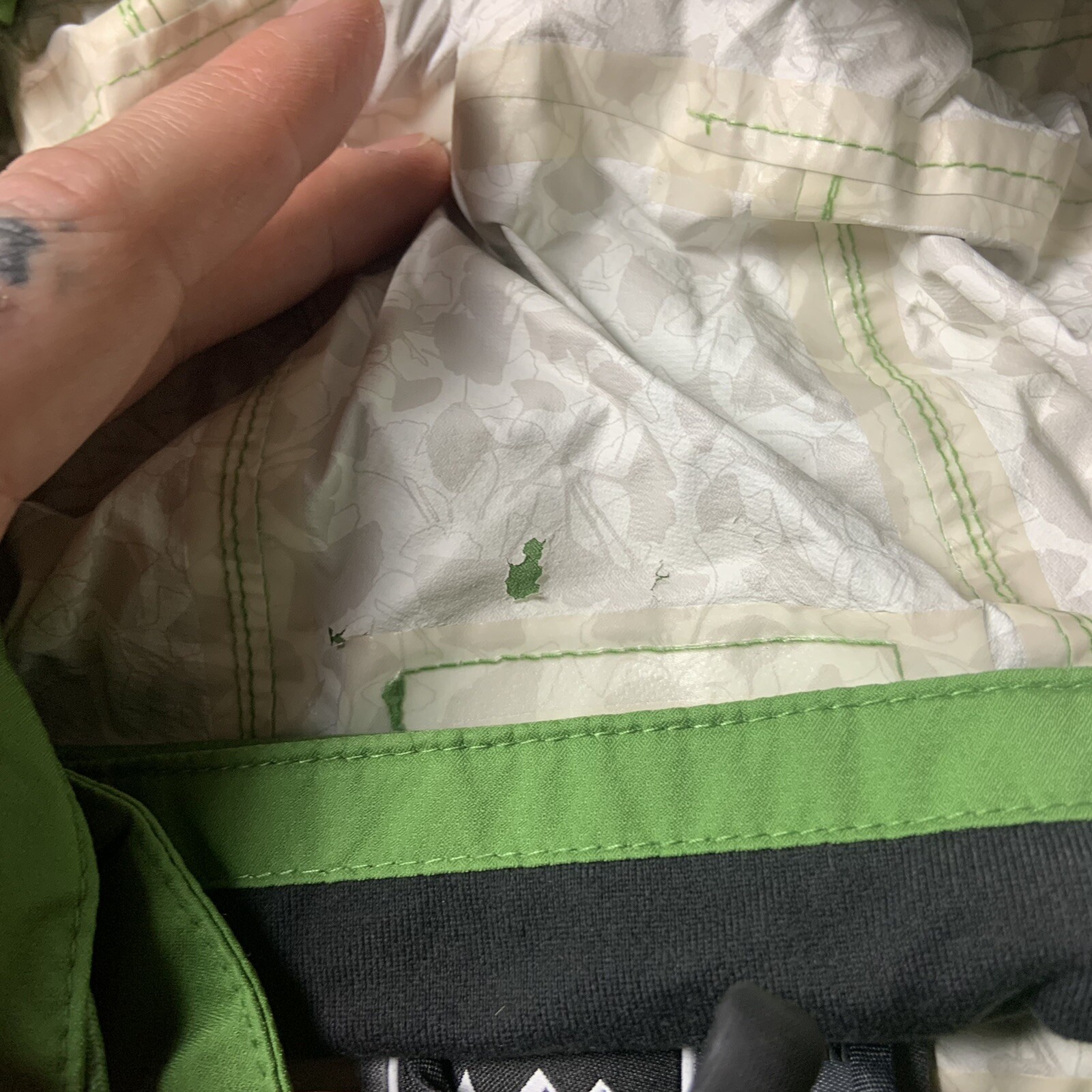 REI Womens E1 Elements Vented Rain Jacket Sz Medi… - image 4