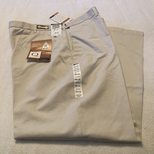 NWT Haggar No Iron Dress Pants Mens 