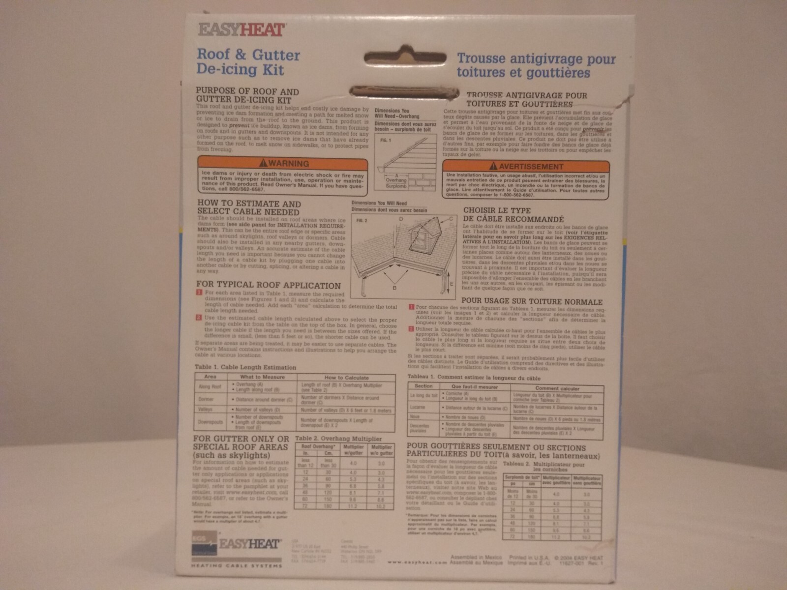 Easyheat Psr1006 Roof De-icing Cable De Icing Cable Control Easyheat  PSR1006 Roof De-Icing Cable - De Icers Roof Ice Dam Prevention Products, image size:1600x1200