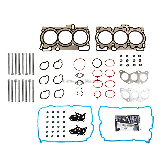 Juego de juntas de culata pernos de culata aptos 05-09 Subaru Legacy Outback B9 Tribeca 3,0 L Foto 2 de 4