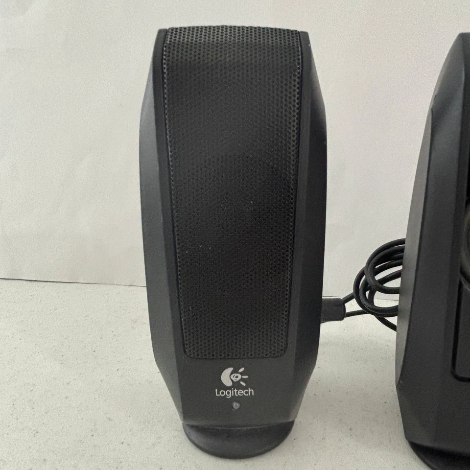 Logitech S120 Desktop Multimedia Computer Speakers Black Tested - Image 2 of 4