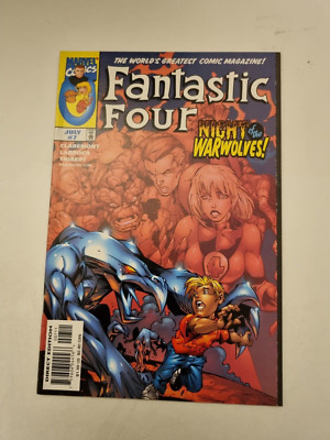 Fantastic Four Vol. 3 No. 7 Night of The Warwolves ! - July 1998