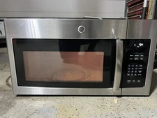 microwave oven over the range stainless steel