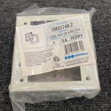 Mono-Systems SMS5748-2 Ivory Deep Devices Boxes  *FREE SHIPPING*
