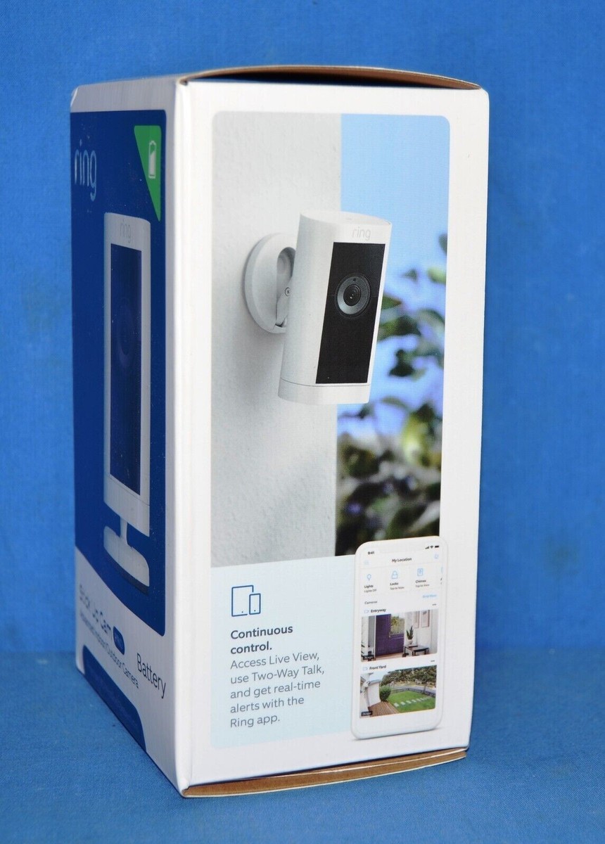 RING Stick Up Cam Pro Battery Indoor/Outdoor Security Camera