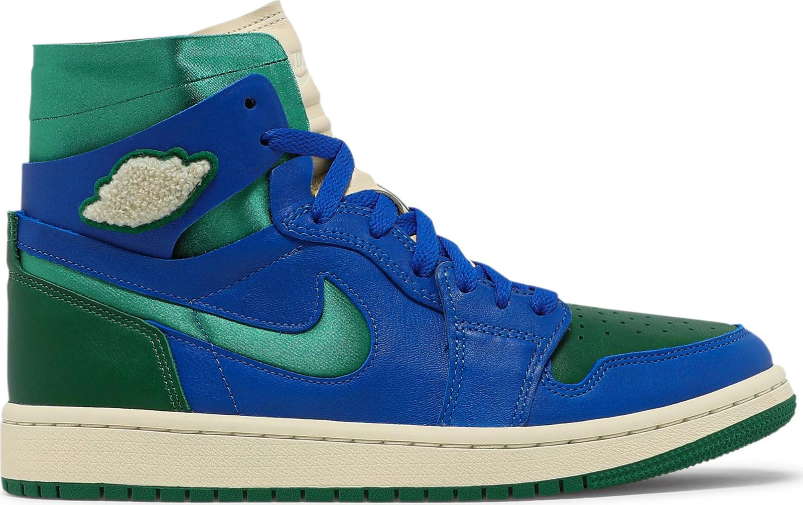 Nike W Air Jordan 1 High Zoom CMFT Aleali May сине-зеленый DJ1199-400 Женские 13,5