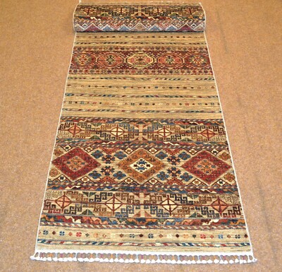 Handgeknüpfter Orientteppich Ariana aus Afghanistan Nr.78761  234x85cm