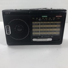 Portable AM/FM/SW Radio  USB MP3  Safety Light  Strap Working Great.