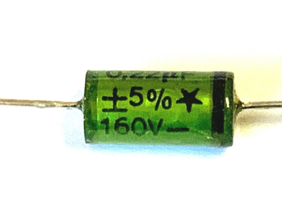 220nF, 160V-, 100V~, 5%, 0,22uF, axial, Roederstein, MKT1813-422/164, 10 Stück - Bild 3 von 4