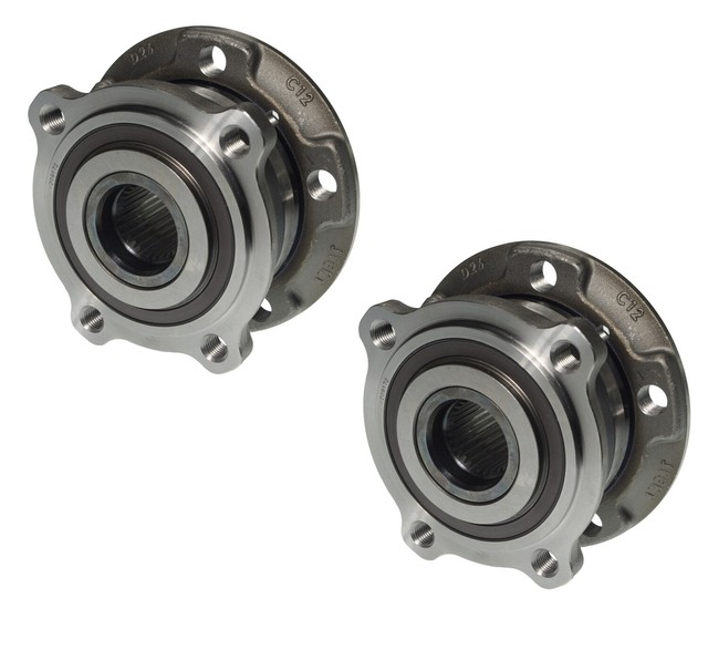 Pair Set of 2 Front Moog Wheel Bearing & Hub Assies Kit for BMW E70 X5