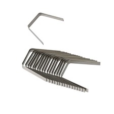  12 3/4" Tire Groover Flat Blades, 18 Pack, for Tire Regroover Tool Kit