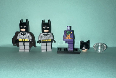 LEGO Batman Lot 2006 RARE Batman 2x, Cape, Joker, Catwoman, Mr. Freeze* - OBO