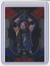 2023 Panini Select WWE Red Blue AJ Styles #16