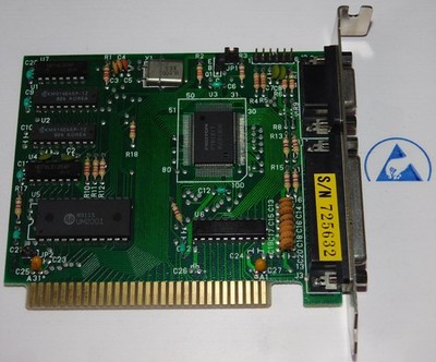 Proton PT6121T Graphics Hercules Graphics Card XT 64kB HGC MDA Graphics Card LPT