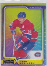 18/19 PLATINUM..LARRY ROBINSON..COLOR WHEEL..# 148..CANADIENS..COMBINED SHIP