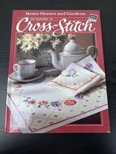 Pleasures of Cross Stitch Patterns 1984 Better Homes Gardens Hardcover Craft