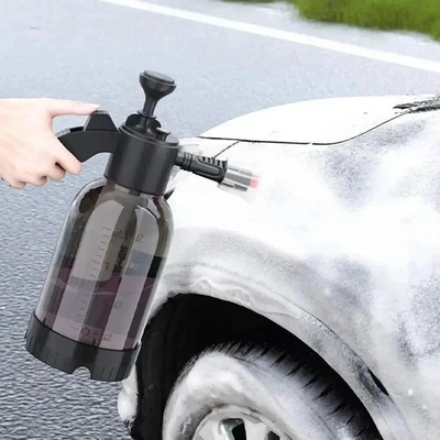 #ad 2L Hand Pump Foam Sprayer Pneumatic Washer Foam Snow Foam High Pressure Car Wash $9.99