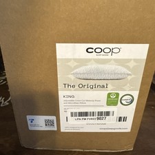 Coop The Original Memory Foam Pillow - King - New SEALED