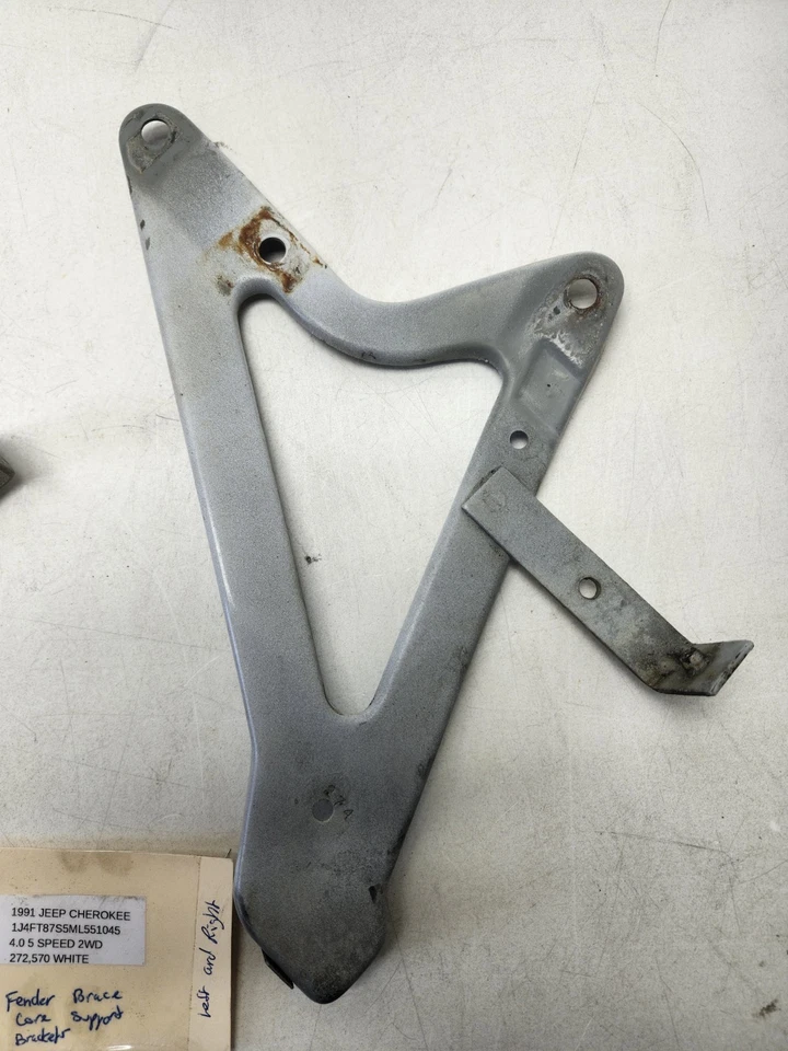 1987-1996 Jeep Cherokee, Comanche MJ Fender Brace/ Основные Опорные Кронштейны LH & RH - Изображение 3 из 4