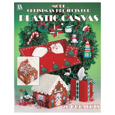 Leisure Arts More Christmas Projects For Plastic Canvas, Plastic Canvas Books