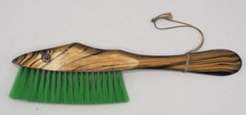 Wood Handle Bristle Shoe Brush Fish Shape