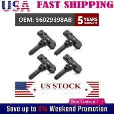 4pcs 56029398ab Tire Pressure Sensor Tpms For Dodge Chrysler Jeep Ram