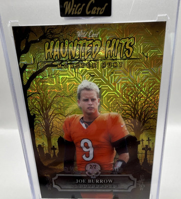 Wild Card Haunted Hits Monster Hunt Joe Burrow 2025 2/2  