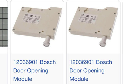 Bosch Door Opening Module Genuine OEM 12036901 Beige Door Opens Feature
