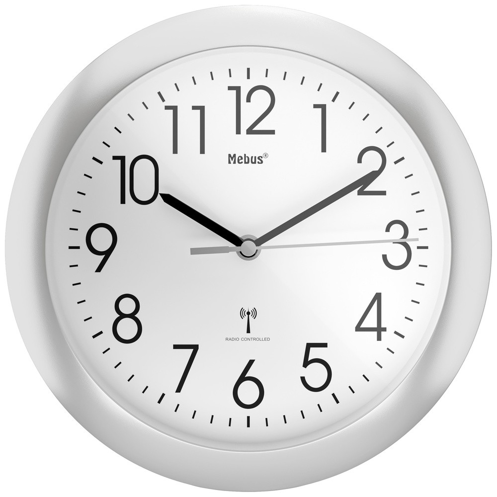 Мебель 52451 Funk Wanduhr 25 см x 4 см Silber 4390₽