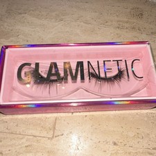Glamnetic Vixen Magnetic Eyelashes Black Long Natural Effect w/ Anchors