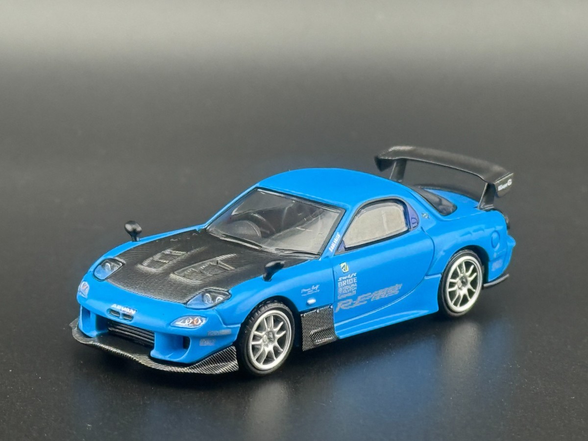 Mini GT Mazda RX-7 RE-Amemiya 20B NA 3ROTOR-7 “Ama-san Go” #1046 1