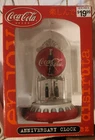 Vintage 2001 Coca-Cola Coke Bottle Anniversary Dome Clock 7" New In Original Box