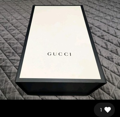 Gucci Große Geschenkbox Magnetverschluss Original Brandneu