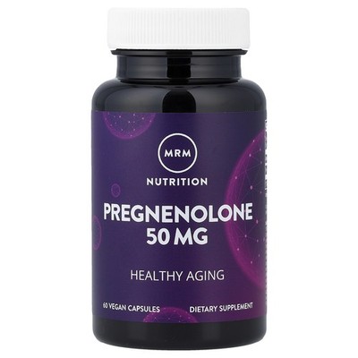 Pregnenolone, 50 mg, 60 Vegan Capsules