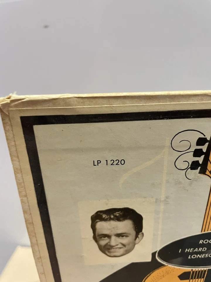 JOHNNY CASH — 2 Sun Original LP Covers and 1 Disc - Image 3 of 4