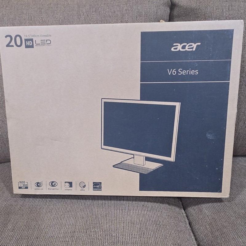 Acer V6 Series 19.5” Viewable HD LCD Monitor | Model V206HQL