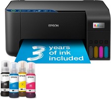 Image of EPSON EcoTank ET-2860 All-in-One Wireless WiFi Inkjet Printer Full Ink (103)