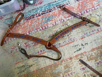 Breast Collar Billy Cook trophy  used western tack FREE SHIPPING