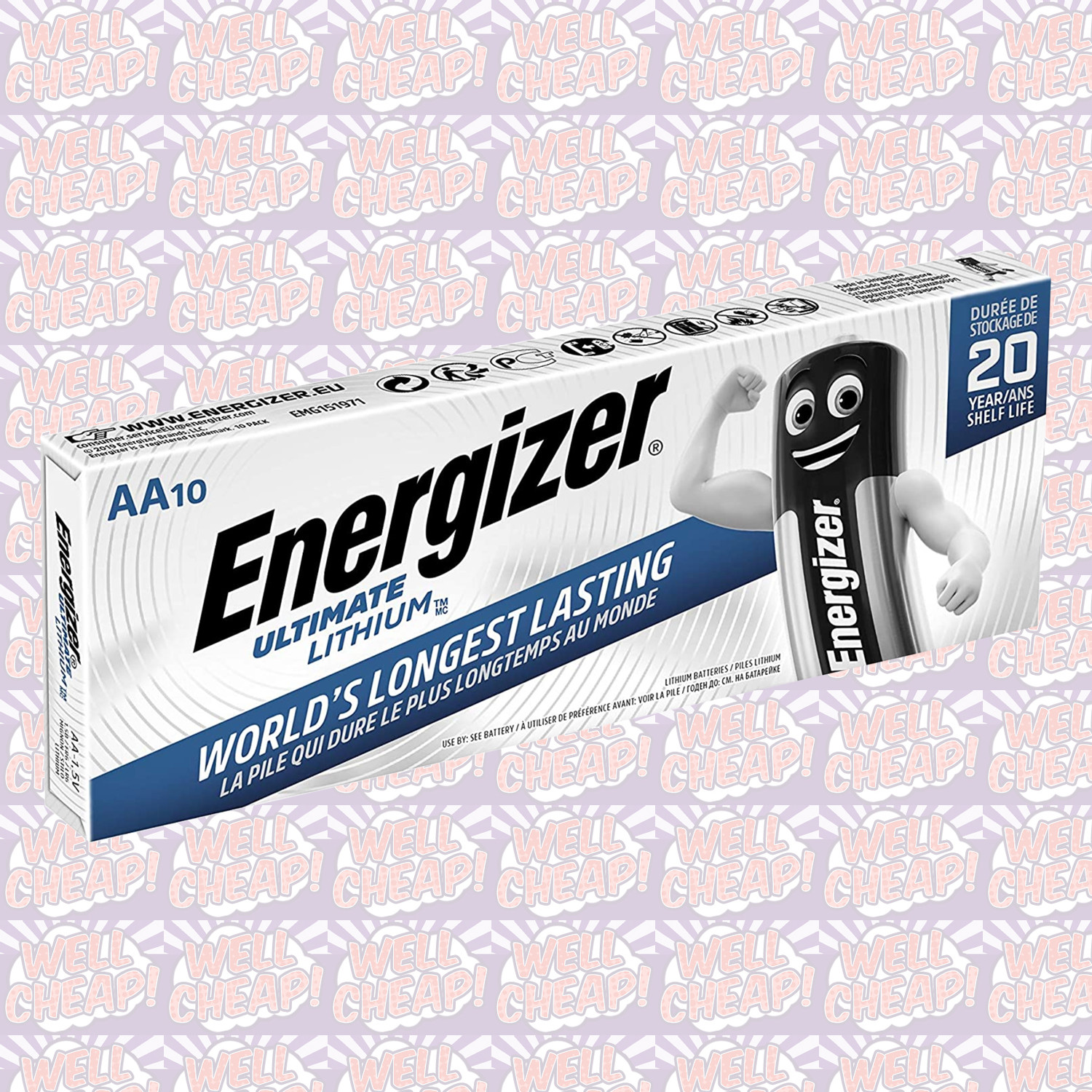 Energizer Ultimate Lithium AA Batteries 10 Pack For Smart Home Devices - Image 13