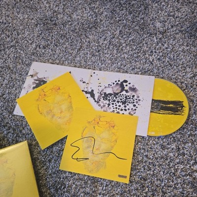 Ed Sheeran Subtract Cd With Signed Insert